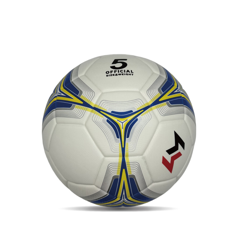 Diamond Pu Leather Professional Soccer Ball Oficiální velikost 5 vlastní barevný unisex trvanlivý trénink fotbal
