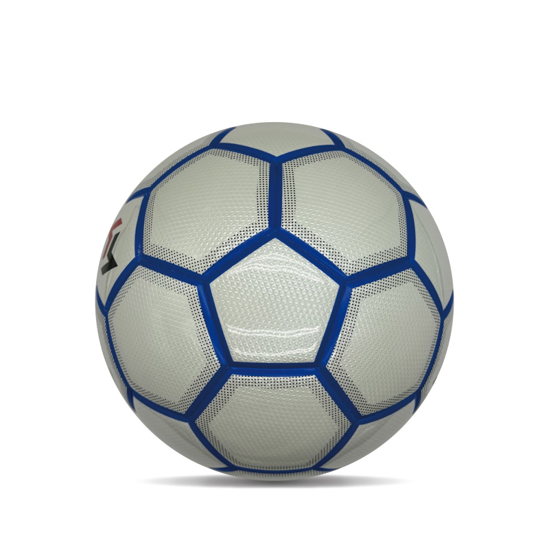 Double Mirror Custom Printed Footballs Shiny Personalized Soccer Ball Oficiální velikost 5