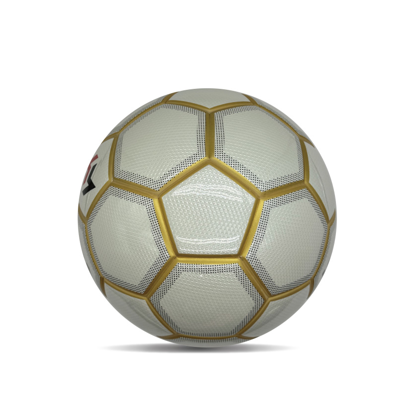 Double Mirror Custom Printed Footballs Shiny Personalized Soccer Ball Oficiální velikost 5