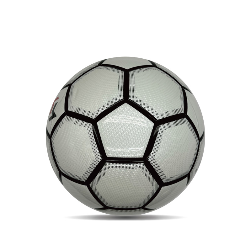 Double Mirror Custom Printed Footballs Shiny Personalized Soccer Ball Oficiální velikost 5