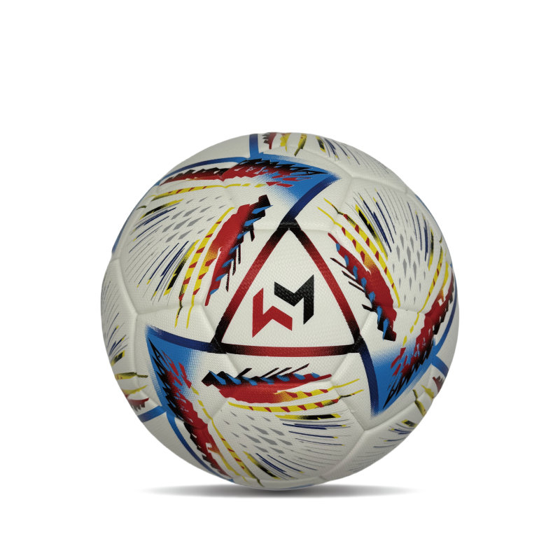 Diamond Pu Leather Professional Soccer Ball Oficiální velikost 5 vlastní barevný unisex trvanlivý trénink fotbal