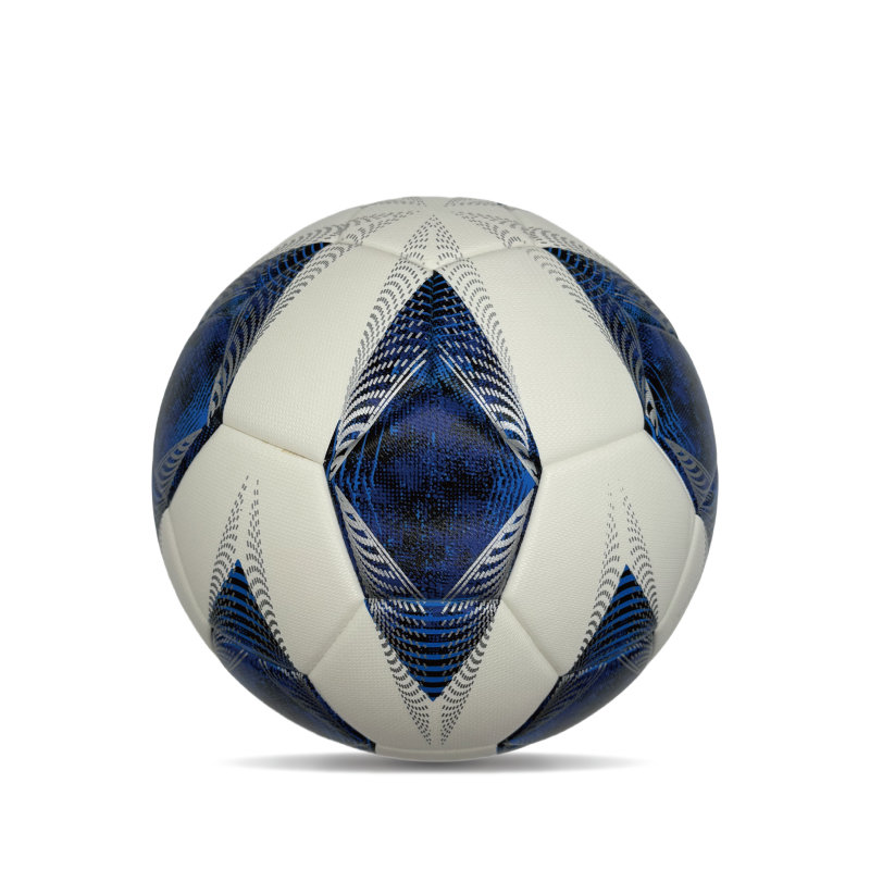 Diamond Pu Leather Professional Soccer Ball Oficiální velikost 5 vlastní barevný unisex trvanlivý trénink fotbal
