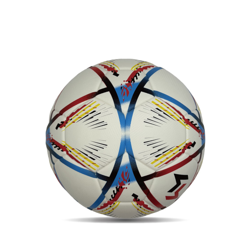 Diamond Pu Leather Professional Soccer Ball Oficiální velikost 5 vlastní barevný unisex trvanlivý trénink fotbal