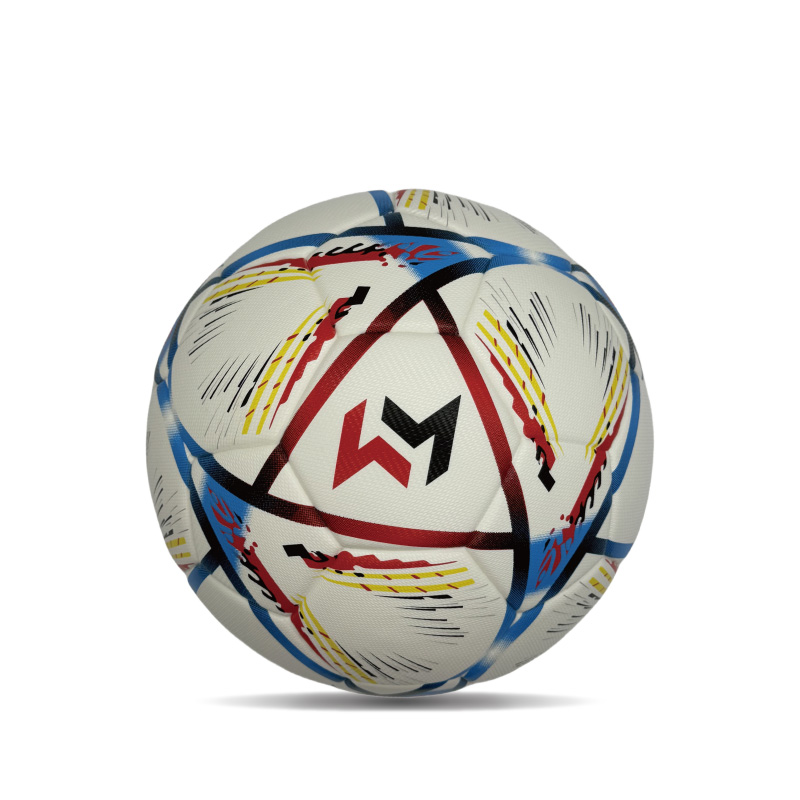 Diamond Pu Leather Professional Soccer Ball Oficiální velikost 5 vlastní barevný unisex trvanlivý trénink fotbal