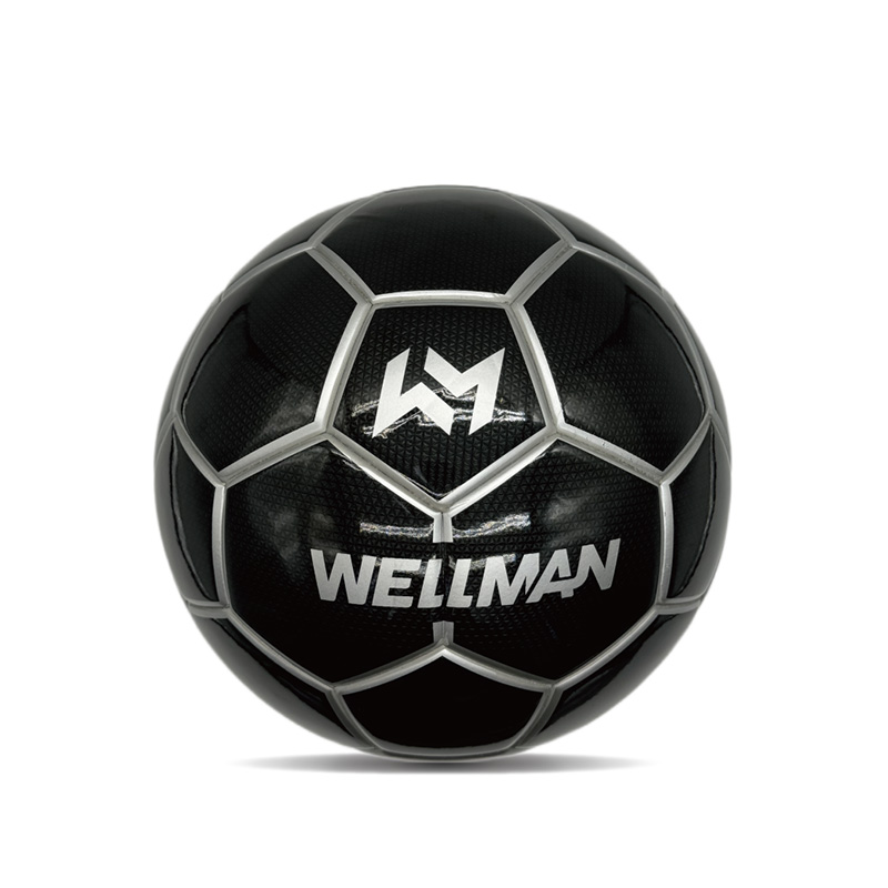 Double Mirror Custom Printed Footballs Shiny Personalized Soccer Ball Oficiální velikost 5