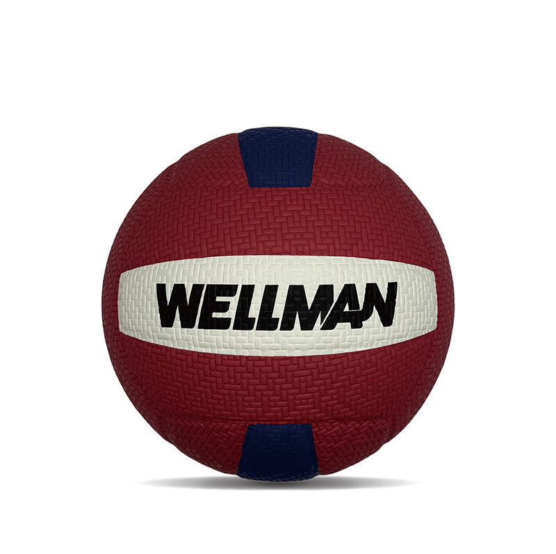 Tkaný vzor vlhkosti pohlcující sport Originální pU kožená volejbalová koule